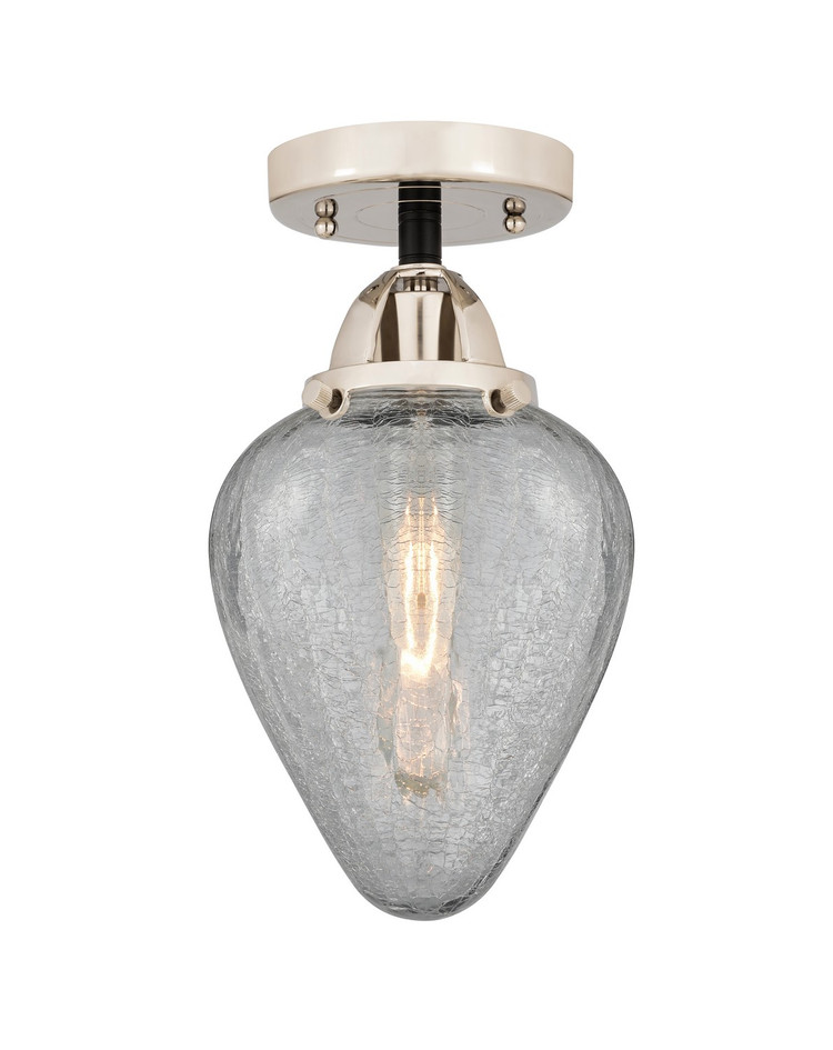 Innovations - 288-1C-BPN-G165-LED - LED Semi-Flush Mount - Nouveau 2 - Black Polished Nickel