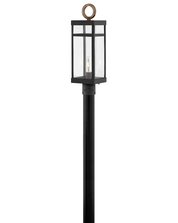Hinkley - 2801BK-LL - LED Post Top or Pier Mount Lantern - Porter - Black