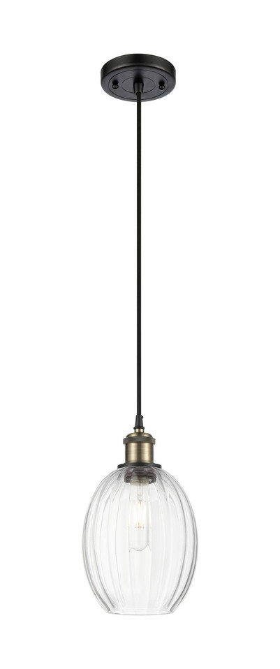 Innovations - 516-1P-BAB-G459-6CL - One Light Mini Pendant - Ballston - Black Antique Brass