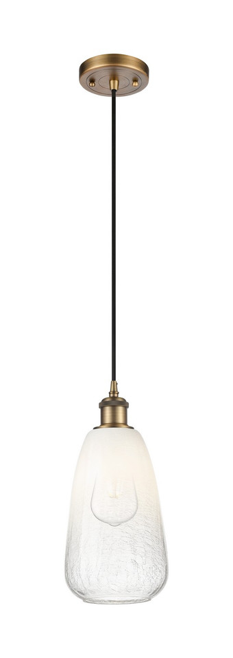 Innovations - 516-1P-BB-G480-6OP - One Light Mini Pendant - Ballston - Brushed Brass