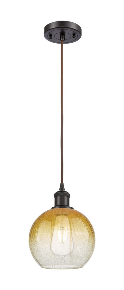 Innovations - 516-1P-OB-G483-8AM - One Light Mini Pendant - Ballston - Oil Rubbed Bronze