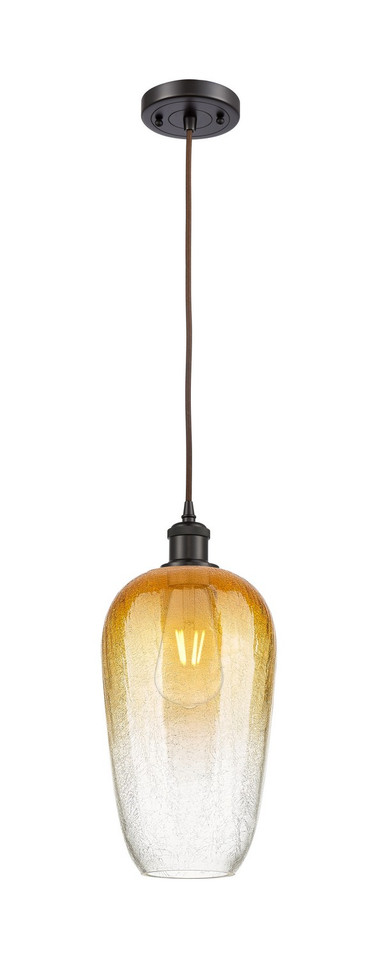 Innovations - 516-1P-OB-G484-7AM - One Light Mini Pendant - Ballston - Oil Rubbed Bronze