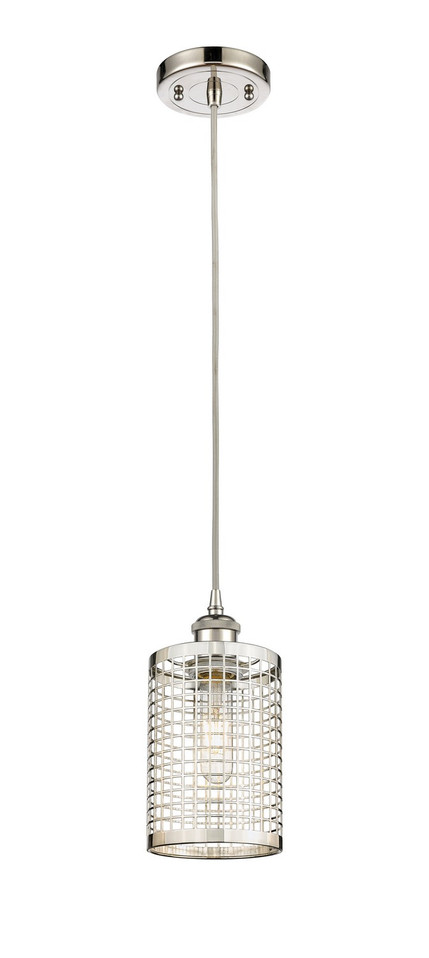 Innovations - 516-1P-PN-M18-PN - LED Pendant - Downtown Urban - Polished Nickel