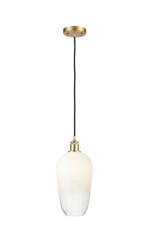 Innovations - 516-1P-SG-G484-7OP - One Light Mini Pendant - Ballston - Satin Gold