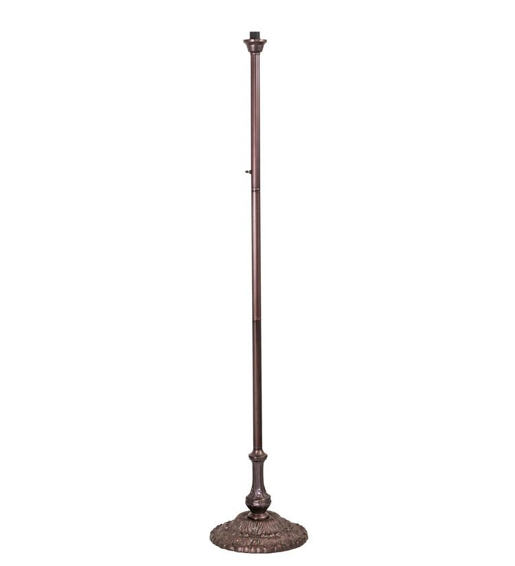Meyda Tiffany - 12436 - One Light Torchiere Base - Torchiere - Mahogany Bronze