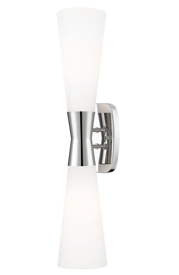 Z-Lite - 4504-2SL-PN - Two Light Wall Sconce - Emrys - Polished Nickel