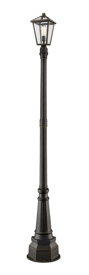Z-Lite - 579PHMR-564P-ORB - One Light Outdoor Post Mounted Fixture - Talbot - Oil Rubbed Bronze