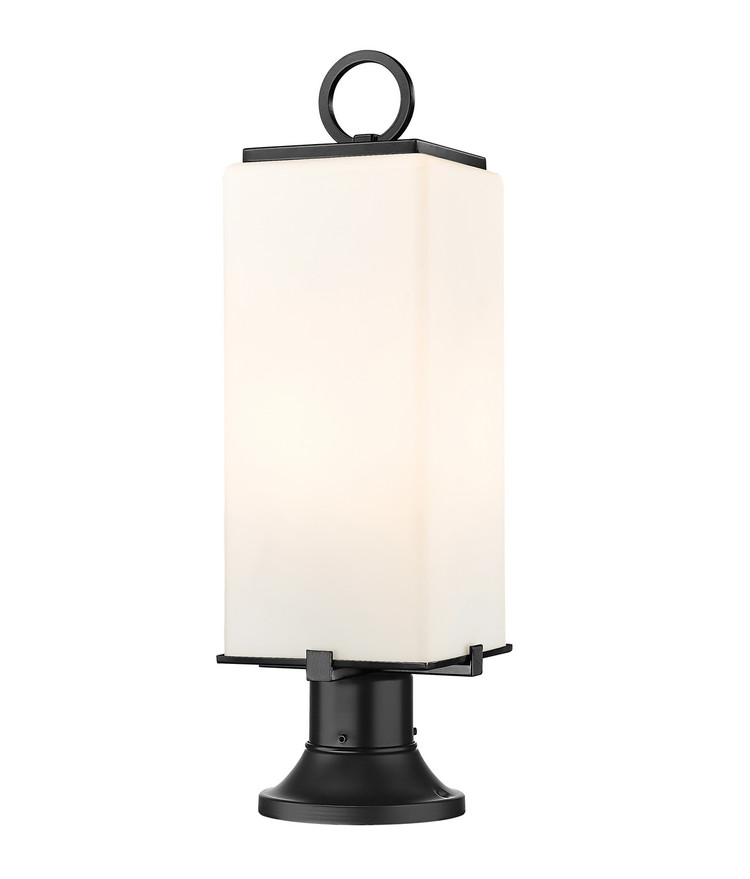 Z-Lite - 593PHMR-553PM-BK - Two Light Outdoor Pier Mounted Fixture - Sana - Black