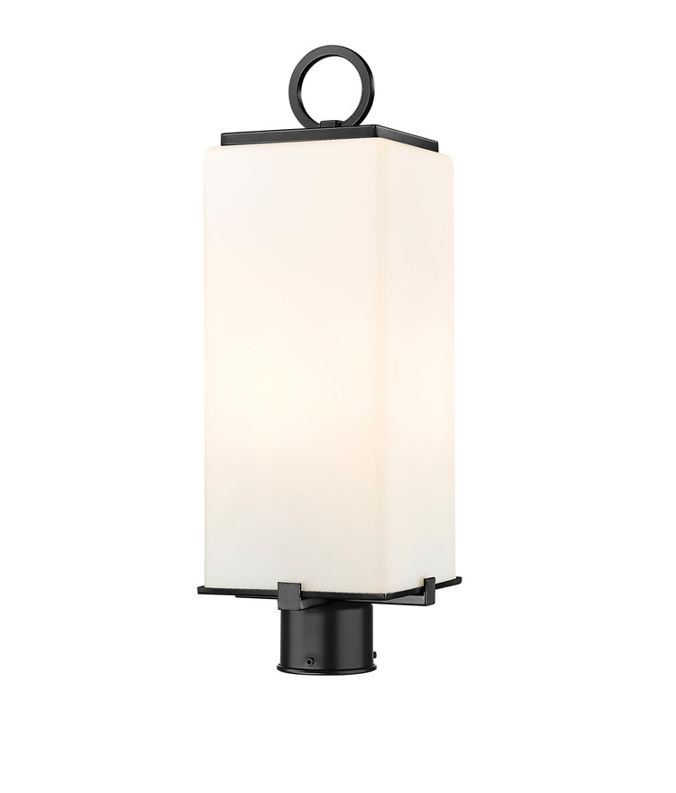 Z-Lite - 593PHMR-BK - Two Light Outdoor Post Mount Fixture - Sana - Black