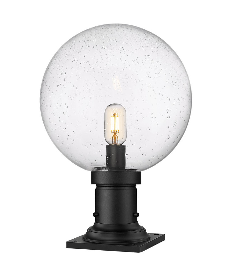 Z-Lite - 599PHB-533PM-BK - One Light Outdoor Pier Mounted Fixture - Laurent - Black