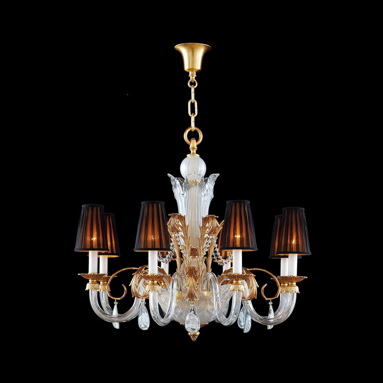 Fine Art Handcrafted Lighting - 19814-0-55 - LED Chandelier - Mariner Luxury - French Gold
