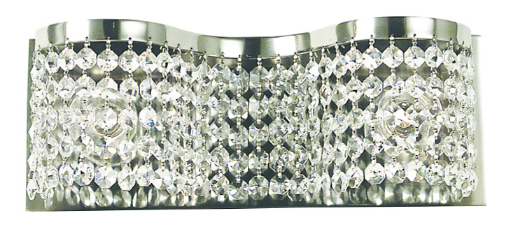 Framburg - 2342 PS - Two Light Wall Sconce - Princessa - Polished Silver