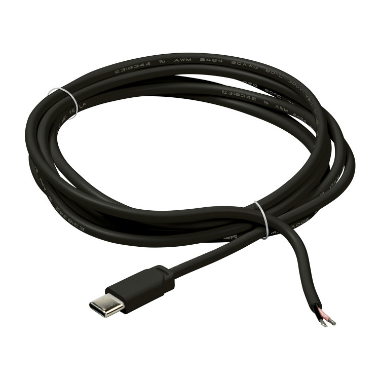 Generation Lighting - 984172S-12 - Power Cord - Disk Lighting - Black