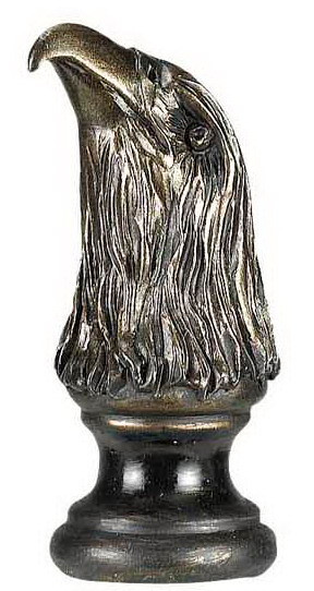 Cal Lighting - FA-5021A - Finial - Resin Finials - Rubbed Oil Finish