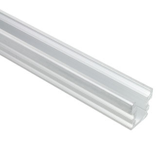 American Lighting - PE-PAVER-1M - Premium Mounting Channel - Premium Extrusions - Frosted