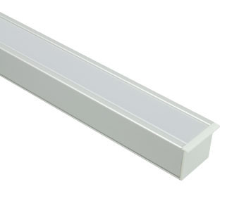 American Lighting - PE-SLOTLENS-2M - Snap-On Flexible Pc - Extrusion - Clear