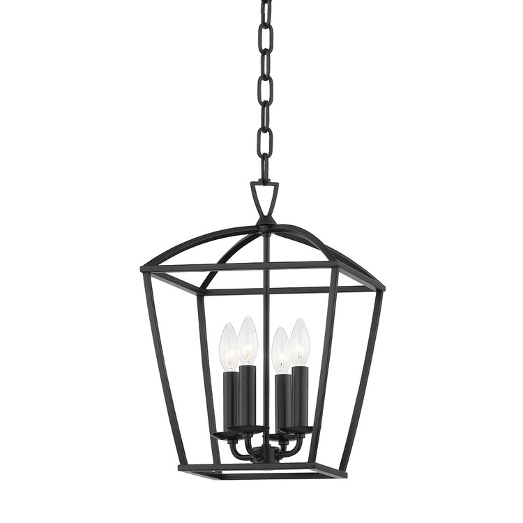 Hudson Valley - 8311-AI - Four Light Lantern - Bryant - Aged Iron