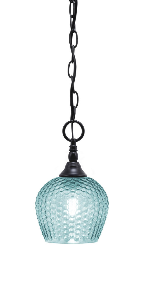Toltec Lighting - 11-MB-4605 - One Light Mini Pendant - Chain - Matte Black