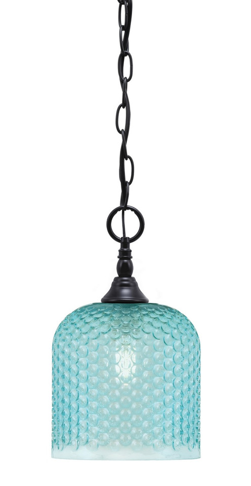 Toltec Lighting - 11-MB-4915 - One Light Mini Pendant - Chain - Matte Black