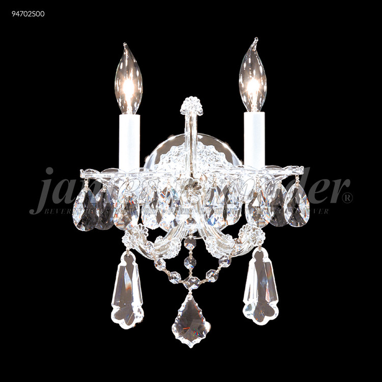 James R. Moder - 94702S00 - Two Light Wall Sconce - Maria Theresa Royal - Silver