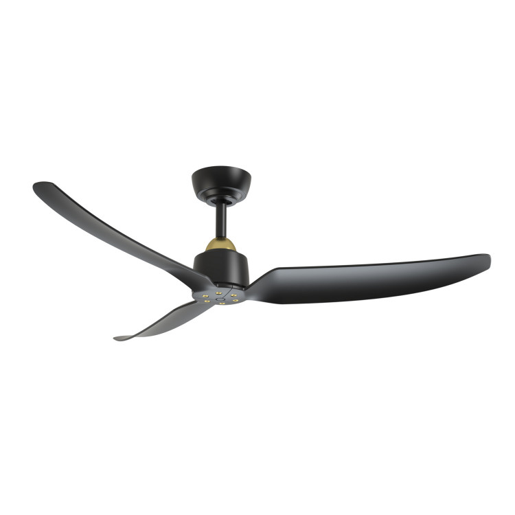 Kuzco Lighting - CF92952-BG/MB - 52Ceiling Fan - Hugo - Brushed Gold/Matte Black