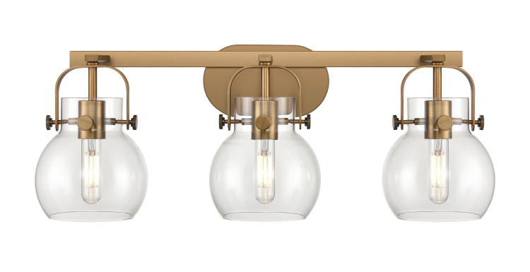 manufacturer_finish:Brushed Brass|manufacturer_glass:Clear Pilaster II Sphere