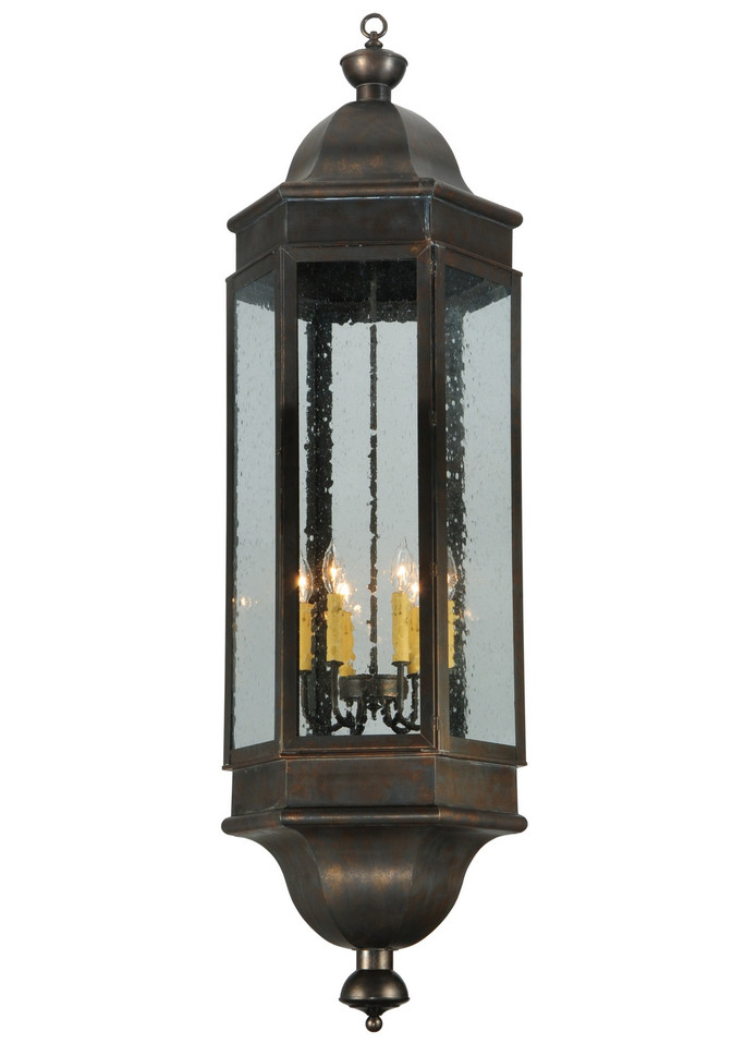 Meyda Tiffany - 119849 - Six Light Pendant - Gascony - Golden Bronze