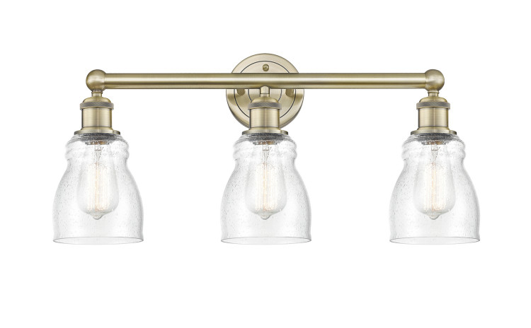 Innovations - 616-3W-AB-G394 - Three Light Bath Vanity - Edison - Antique Brass
