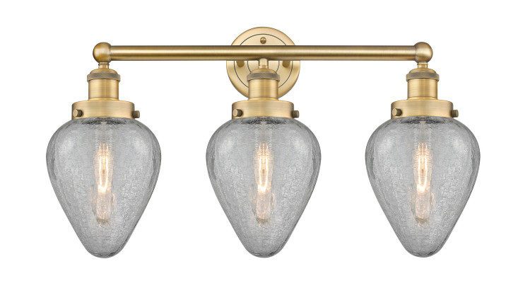 Innovations - 616-3W-BB-G165 - Three Light Bath Vanity - Edison - Brushed Brass