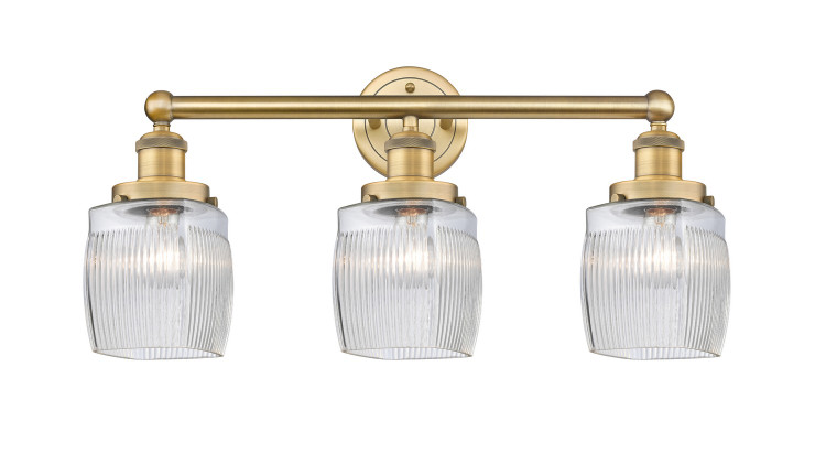 Innovations - 616-3W-BB-G302 - Three Light Bath Vanity - Edison - Brushed Brass