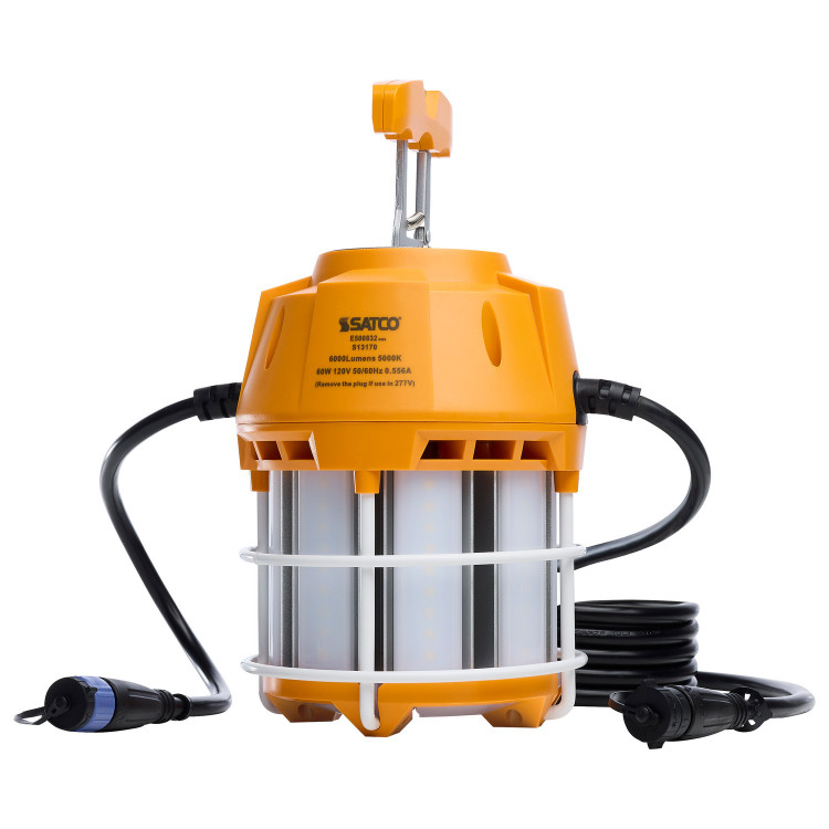 Satco - S13170 - LED HI-PRO WORK LIGHT - Orange