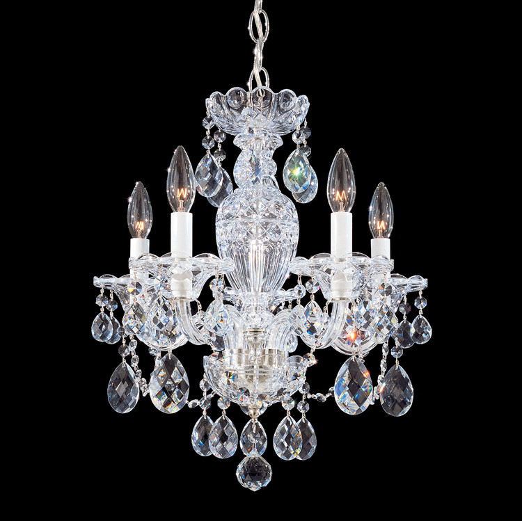 Schonbek - 2999-40R - Five Light Chandelier - Sterling - Polished Silver