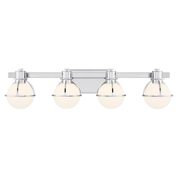 Savoy House - 8-1060-4-11 - Four Light Bathroom Vanity - Pierce - Chrome