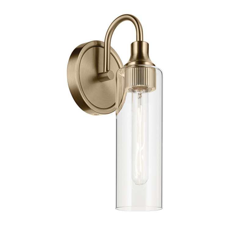 Kichler - 55209CPZ - One Light Wall Sconce - Kavi - Champagne Bronze