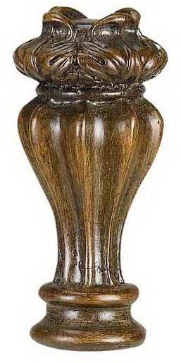 Cal Lighting - FA-5006A - Resin Finial - Finials - Light Brown
