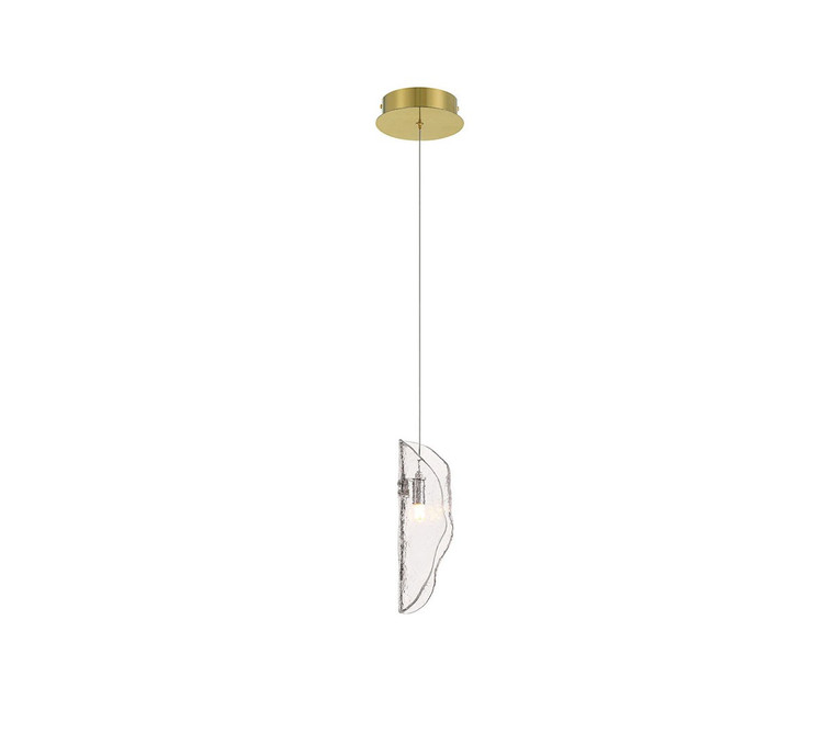 Lib & Co. - 12166-017-07 - LED Pendant - Sorrento - Gold