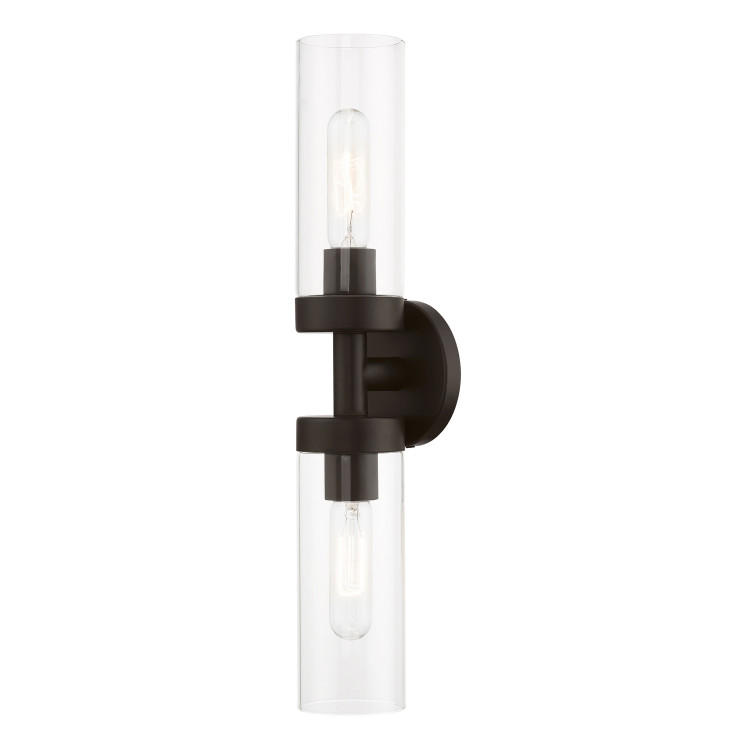 Livex Lighting - 16172-07 - Two Light Vanity Sconce - Ludlow - Bronze
