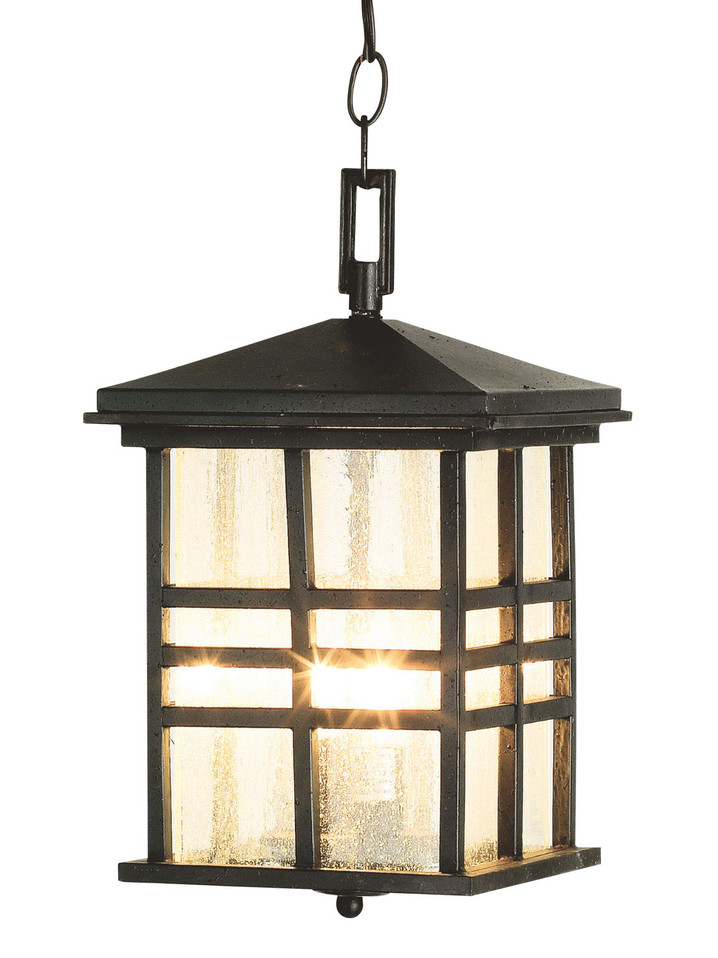 Trans Globe Imports - 4638 BK - Two Light Hanging Lantern - Huntington - Black
