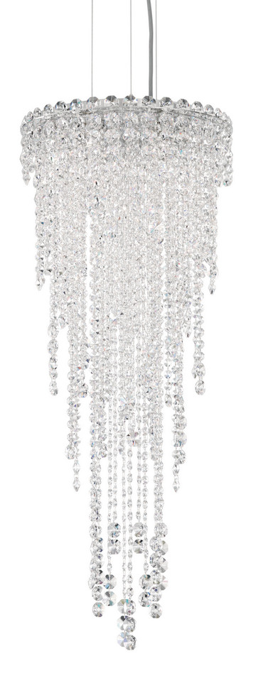 Schonbek - CH1212N-401R - Four Light Pendant - Chantant - Polished Stainless Steel Schonbek - CH1212N-401R - Four Light Pendant - Chantant - Polished Stainless Steel