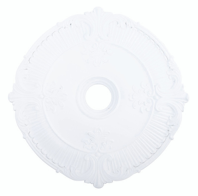 Livex Lighting - 82034-03 - Ceiling Medallion - Buckingham - Hand Applied White