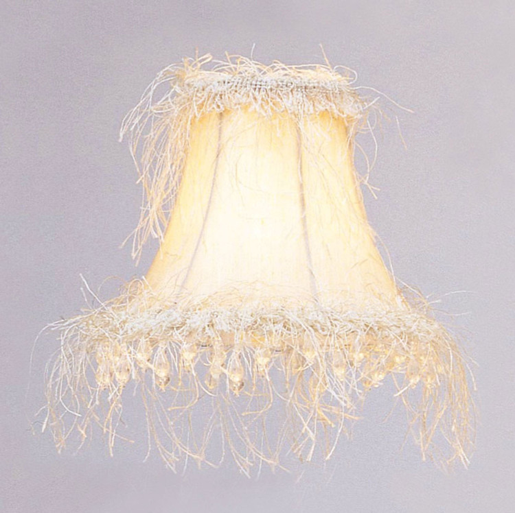 Livex Lighting - S106 - Shade - Fabric Candelabra Shades - Off White Livex Lighting - S106 - Shade - Fabric Candelabra Shades - Off White