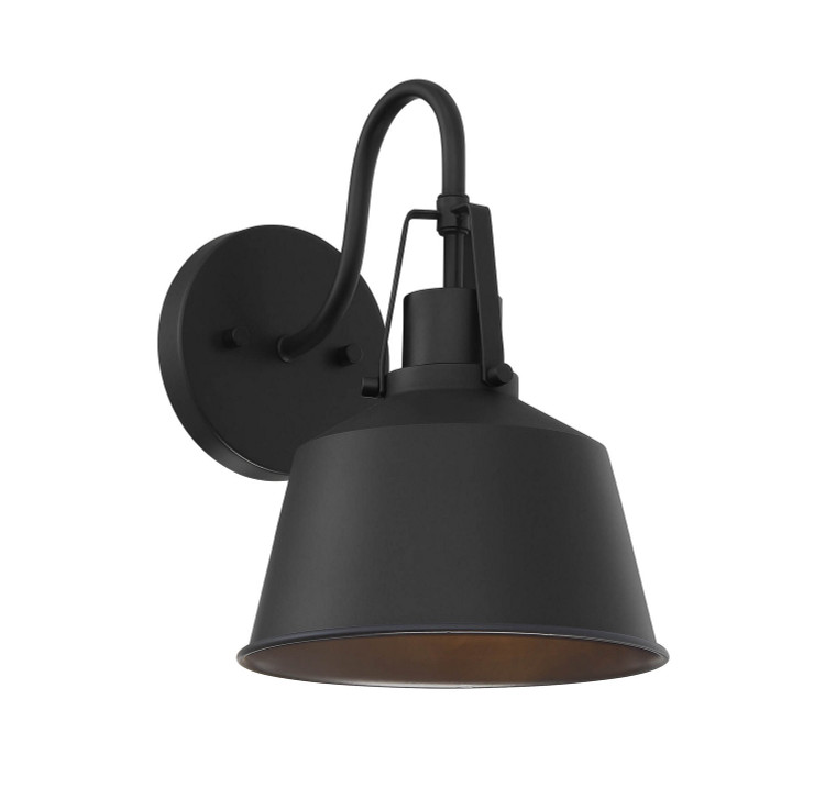 Meridian - M50049BK - One Light Outdoor Wall Sconce - Moutd - Matte Black Meridian - M50049BK - One Light Outdoor Wall Sconce - Moutd - Matte Black