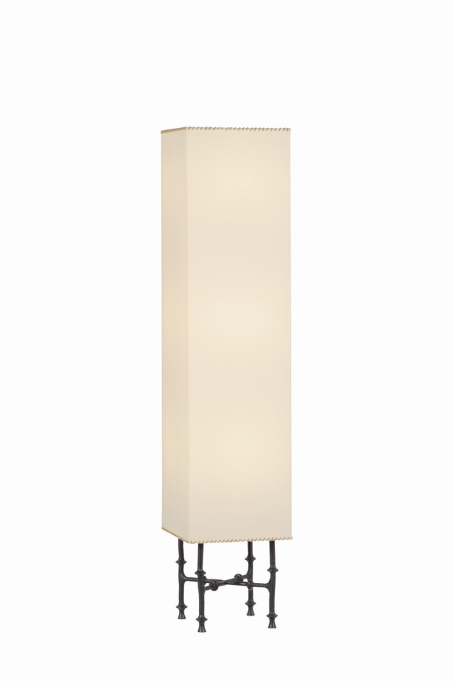 Hudson Valley - AHL6403-BI - Three Light Floor Lamp - Cy - Black Iron