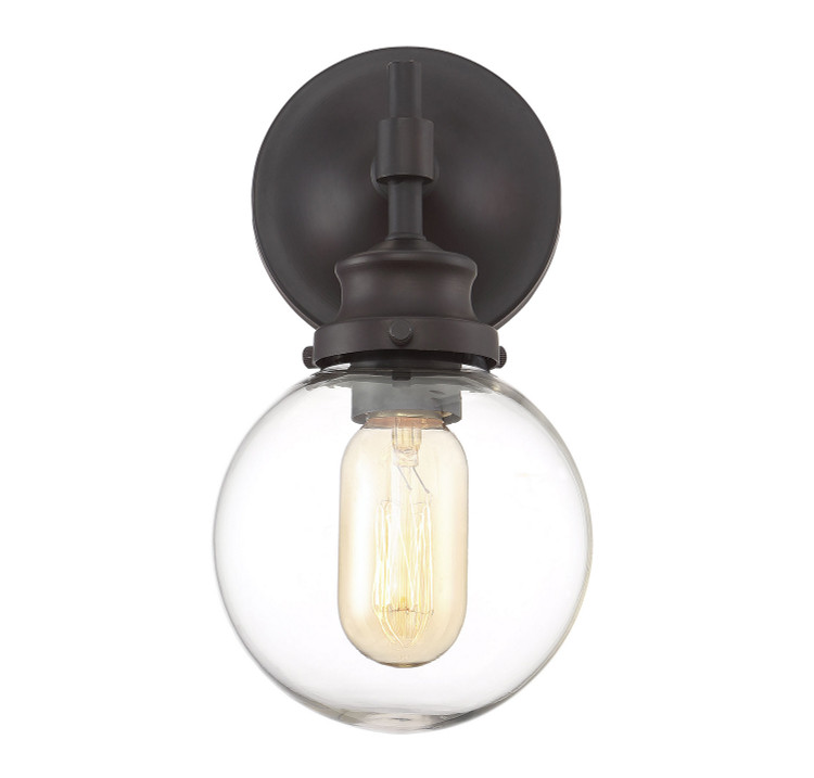 Meridian - M90024ORB - One Light Wall Sconce - Mscon - Oil Rubbed Bronze