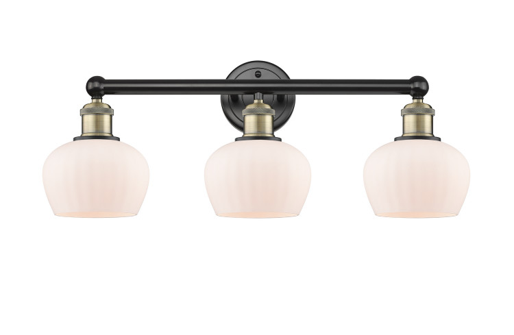 Innovations - 616-3W-BAB-G91 - Three Light Bath Vanity - Edison - Black Antique Brass