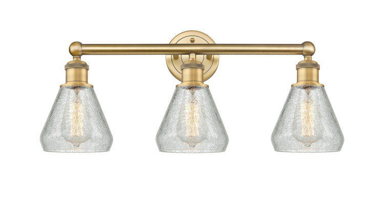 Innovations - 616-3W-BB-G275 - Three Light Bath Vanity - Edison - Brushed Brass