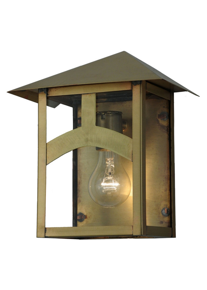 Meyda Tiffany - 140500 - One Light Wall Sconce - Seneca - Natural Brass