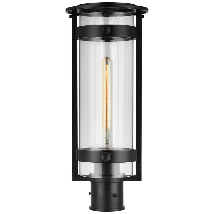 Visual Comfort Signature - S 7760AI-CG - LED Post Lantern - Kears - Aged Iron Visual Comfort Signature - S 7760AI-CG - LED Post Lantern - Kears - Aged Iron