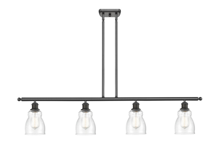 Innovations - 516-4I-OB-G394 - Four Light Island Pendant - Ballston - Oil Rubbed Bronze