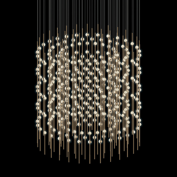 Sonneman - 2172.38C - LED Pendant - Constellation - Satin Brass